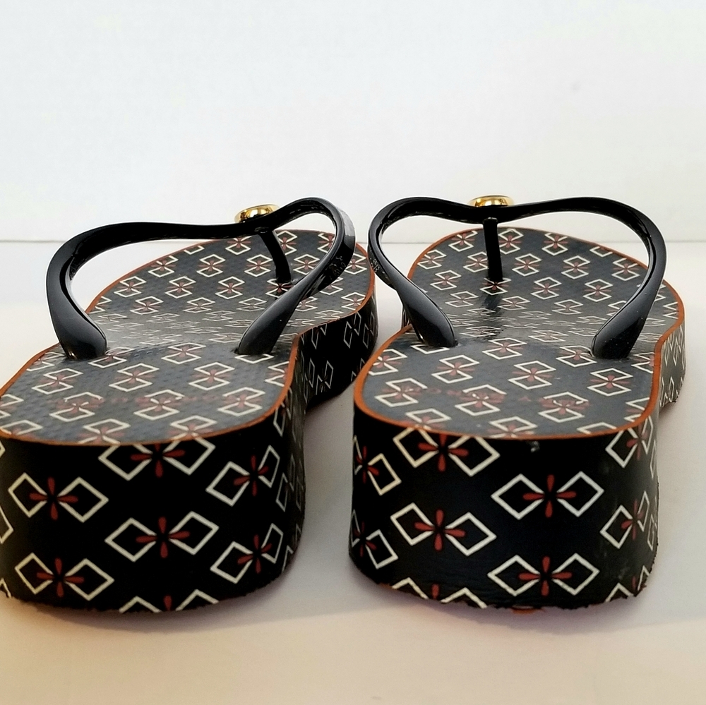 Tory Burch Wedge Flip Flop Sandals